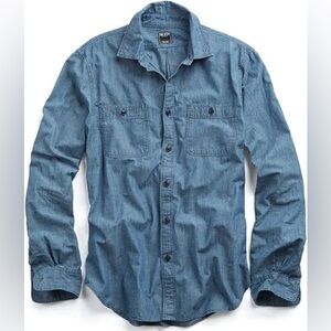 Todd Snyder Blue Casual Button Down Shirt
